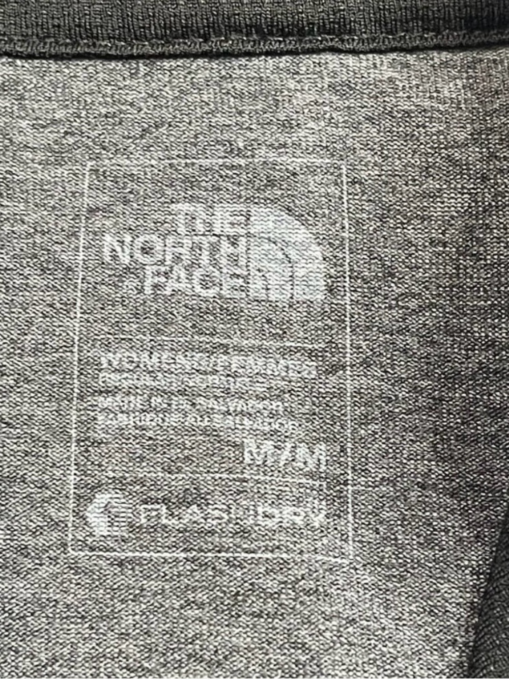 The North Face Reactor Hoodie Women's Medium Long Sleeves Athleisure Shirt Gray - Picture 5 of 5